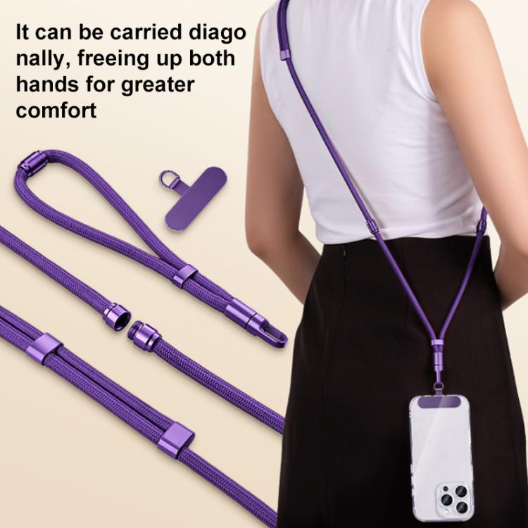 XDcase Detachable 3-in-1 Crossbody / Neck / Wrist Strap Anti-Lost Phone Lanyard with Tab