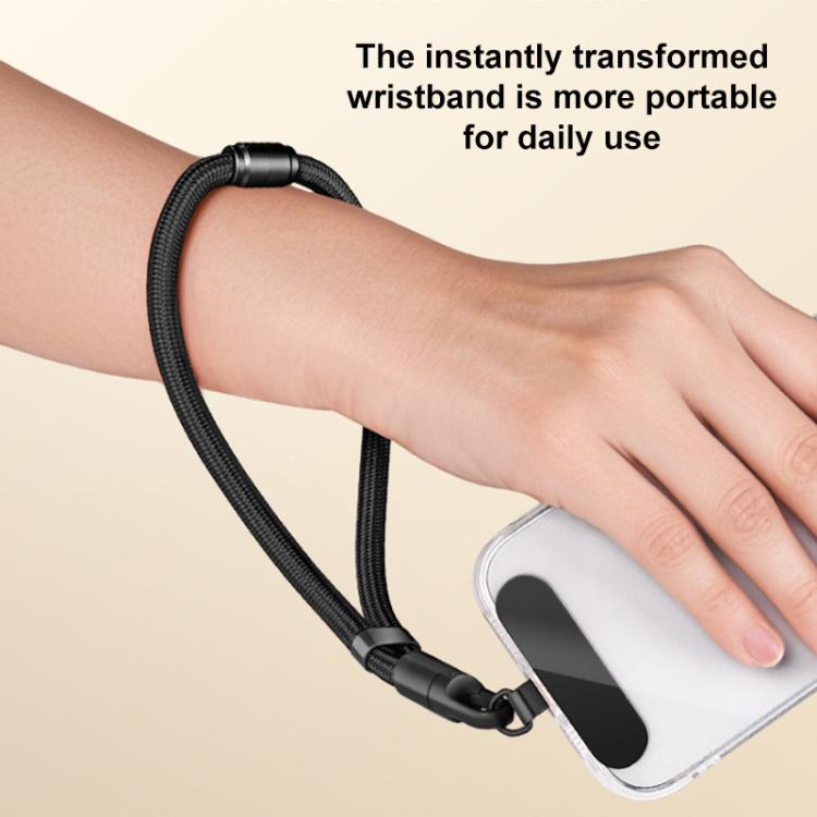 XDcase Detachable 3-in-1 Crossbody / Neck / Wrist Strap Anti-Lost Phone Lanyard with Tab