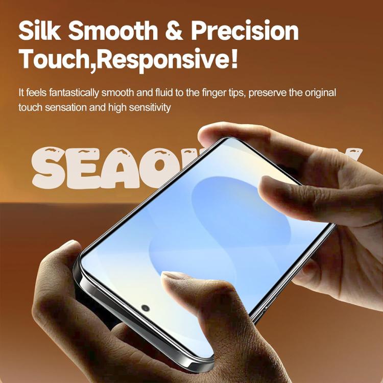 XDcase 5pcs / Pack Silk Screen Printed HD Tempered Glass Film, Support Fingerprint Unlock, For Samsung Galaxy S26+ 5G, For Samsung Galaxy S26 Ultra 5G, For Samsung Galaxy S26 5G, For Samsung Galaxy S25 5G, For Samsung Galaxy S25+ 5G                    ...