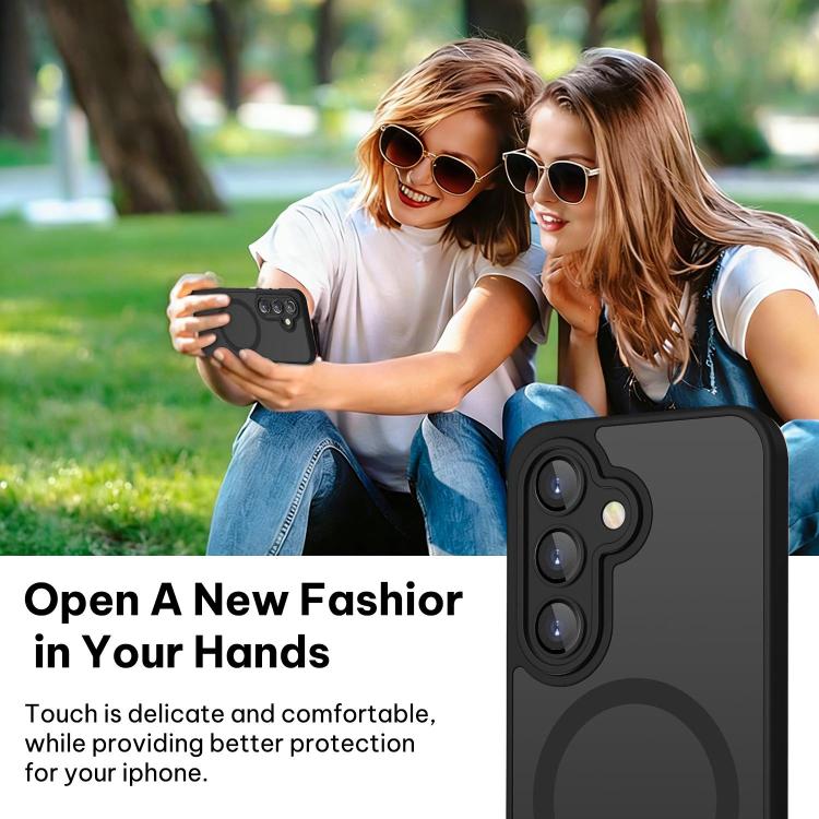 XDcase Skin Feel Magnetic Frosted Phone Case with Lens Film, For Samsung Galaxy S26+ 5G, For Samsung Galaxy S26 Ultra 5G, For Samsung Galaxy S26 5G