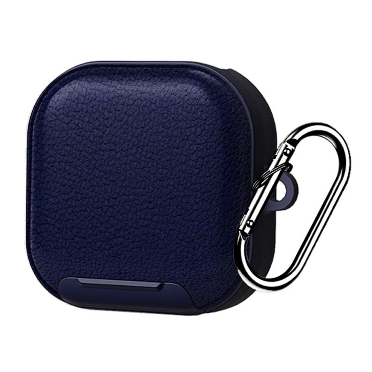 XDcase Lychee Texture Earbuds Case with Holder, For Samsung Galaxy Buds4 / 4 Pro