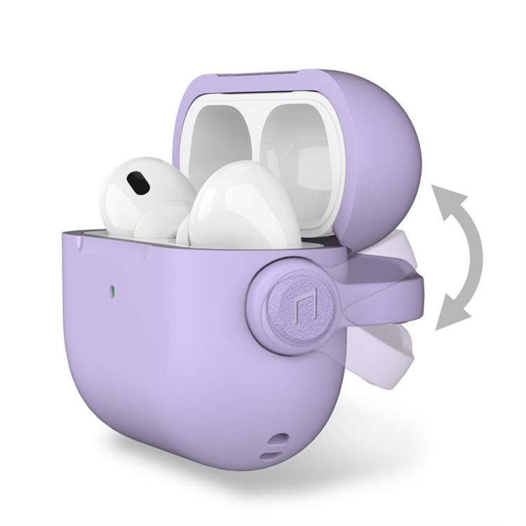 XDcase Music Boy Macaron Earbud Case with Ring Buckle, For AirPods Pro 3, For AirPods 4, For AirPods Pro 2 / 1