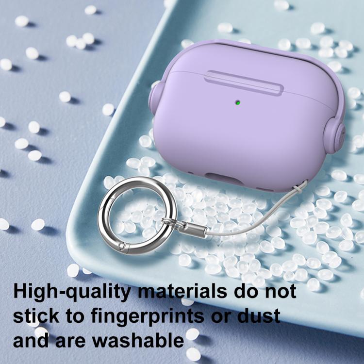 XDcase Music Boy Macaron Earbud Case with Ring Buckle, For AirPods Pro 3, For AirPods 4, For AirPods Pro 2 / 1