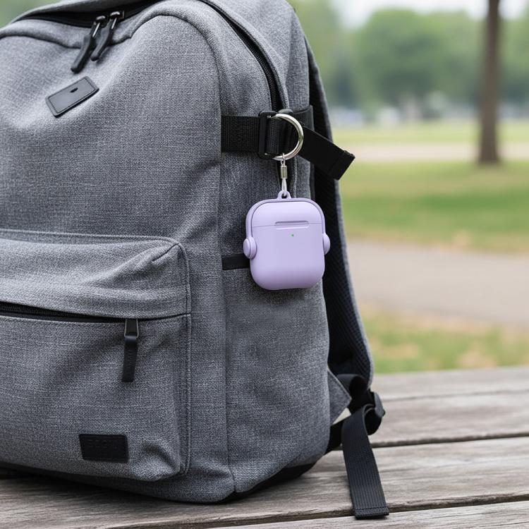 XDcase Music Boy Macaron Earbud Case with Ring Buckle, For AirPods Pro 3, For AirPods 4, For AirPods Pro 2 / 1