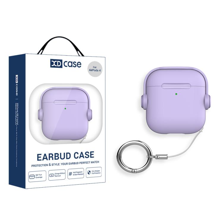 XDcase Music Boy Macaron Earbud Case with Ring Buckle, For AirPods Pro 3, For AirPods 4, For AirPods Pro 2 / 1