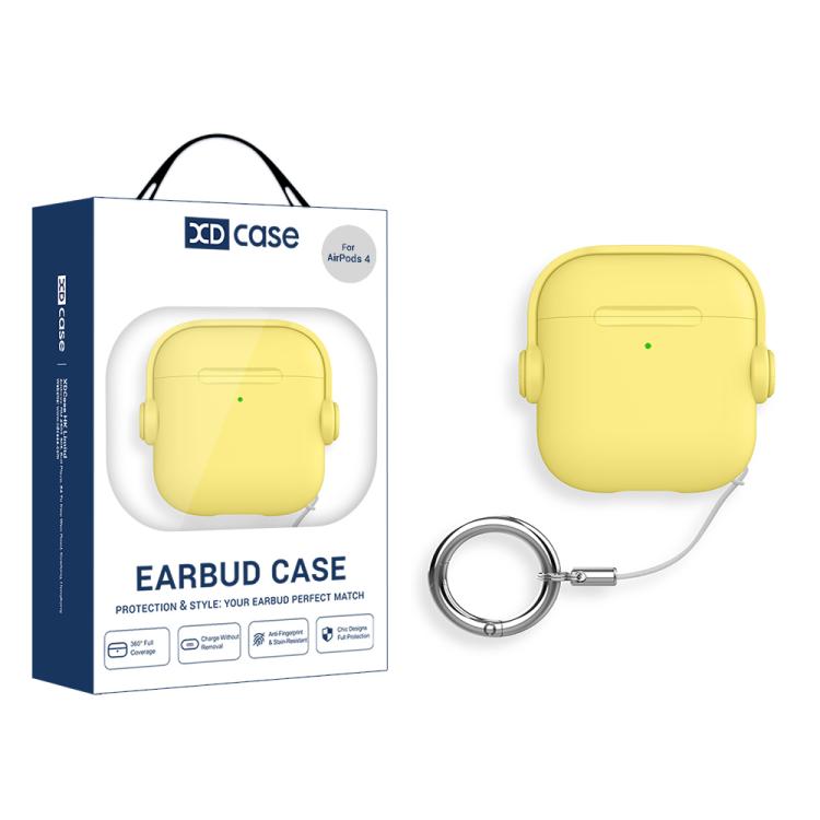 XDcase Music Boy Macaron Earbud Case with Ring Buckle, For AirPods Pro 3, For AirPods 4, For AirPods Pro 2 / 1