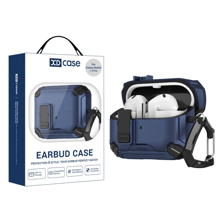 XDcase Multi-functional Magnetic Earbuds Case with Invisible Holder, For Samsung Galaxy Buds3 / 3 Pro / 3 FE