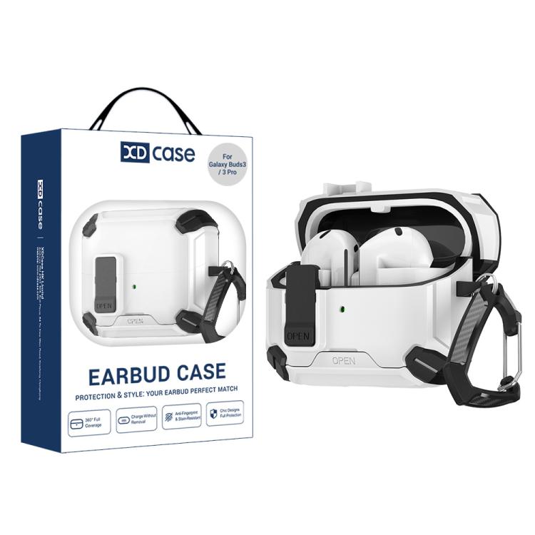 XDcase Multi-functional Magnetic Earbuds Case with Invisible Holder, For Samsung Galaxy Buds3 / 3 Pro / 3 FE