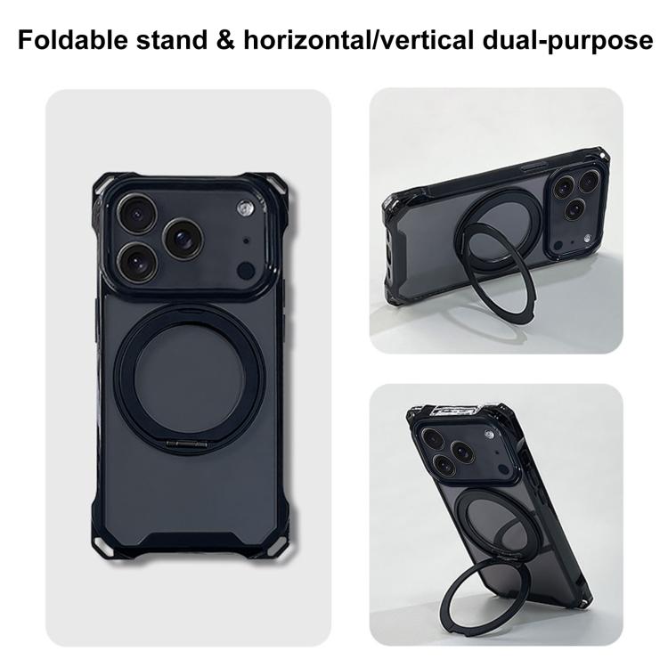 XDcase Pivot Stand Four-Corner Hole Magnetic Phone Case, Lanyard Not Included, For iPhone 17 Pro Max, For iPhone 17 Pro, For iPhone 17, For iPhone Air