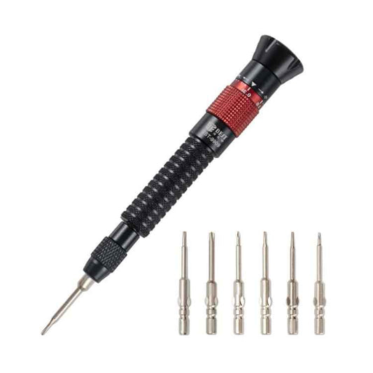 BEST BST-9909 7 in 1 Adjustable Torque Screwdriver Set with S2 Screwdriver Bits, BEST BST-9909