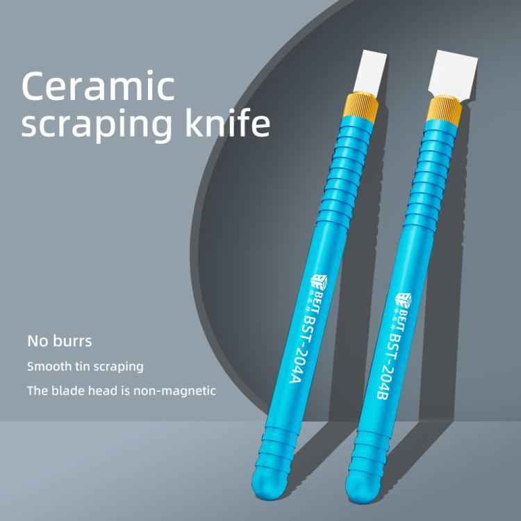 BEST BST-204A/204B Multifunctional  BGA Ceramic Tin Scraper, BEST BST-204A/204B