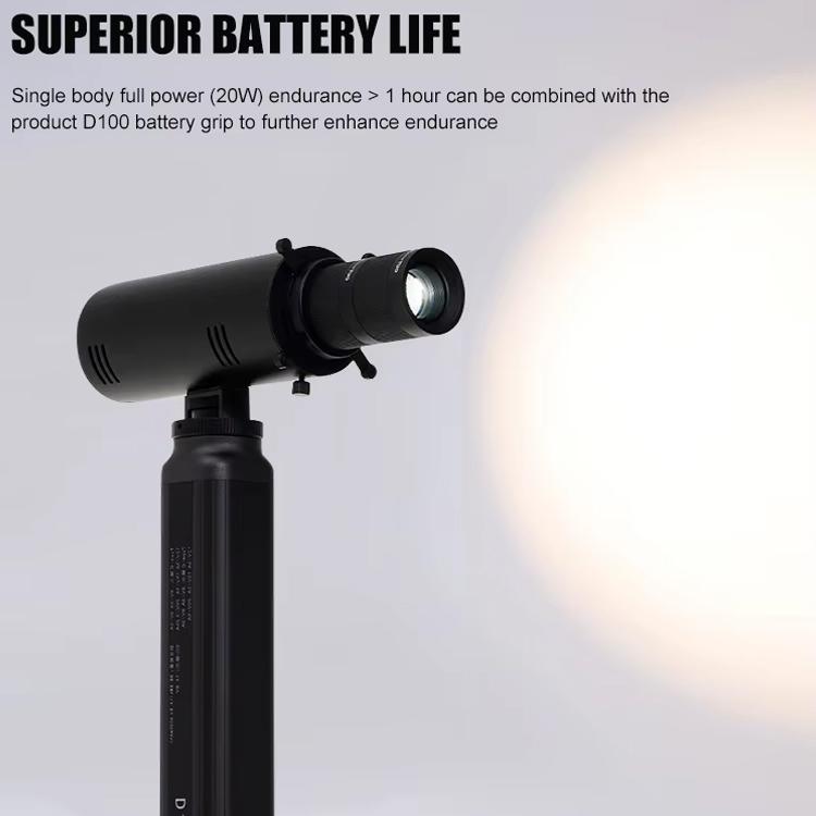 S20 20W 2700K-6500K Dual Color Temperature LED Photo Video Portrait Fill Light