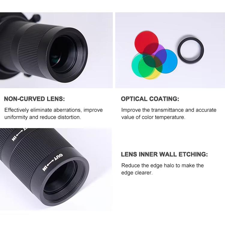 S20 20W 2700K-6500K Dual Color Temperature LED Photo Video Portrait Fill Light
