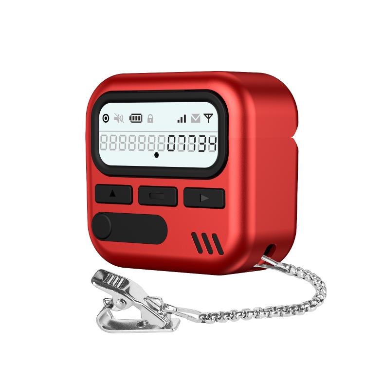 XDcase Retro Pager Design PC Hybrid TPU Earbuds Case, For AirPods 4, For AirPods Pro 2 / 1