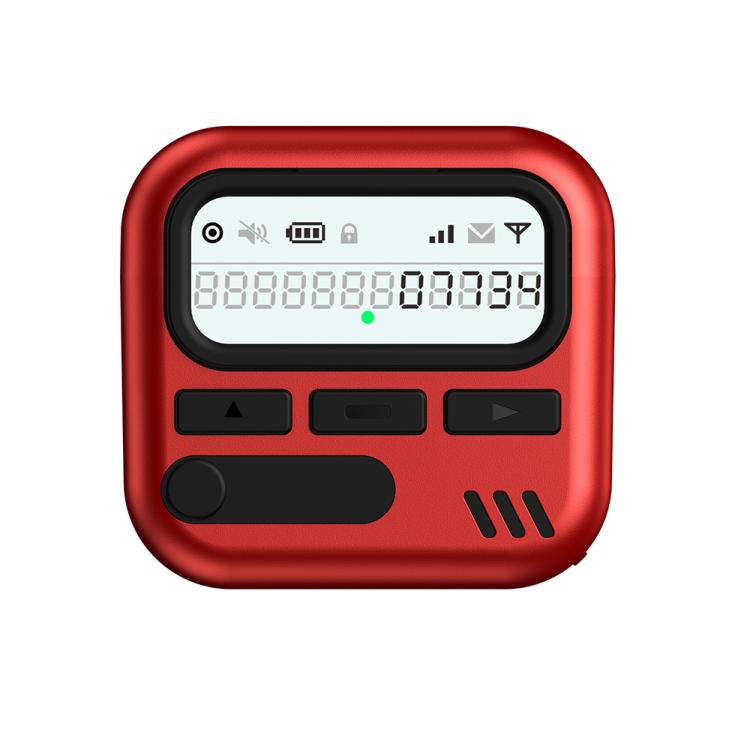 XDcase Retro Pager Design PC Hybrid TPU Earbuds Case, For AirPods 4, For AirPods Pro 2 / 1
