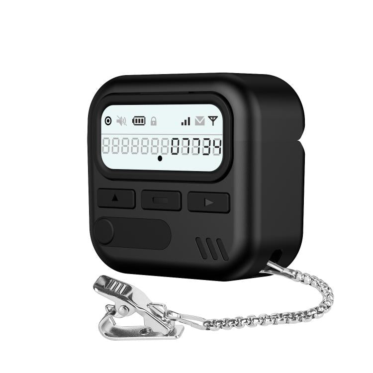 XDcase Retro Pager Design PC Hybrid TPU Earbuds Case, For AirPods 4, For AirPods Pro 2 / 1