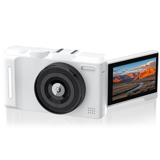 DX9 48MP 4K 3 inch HD LCD Flip Screen Retro Style CCD Mirrorless Digital Camera