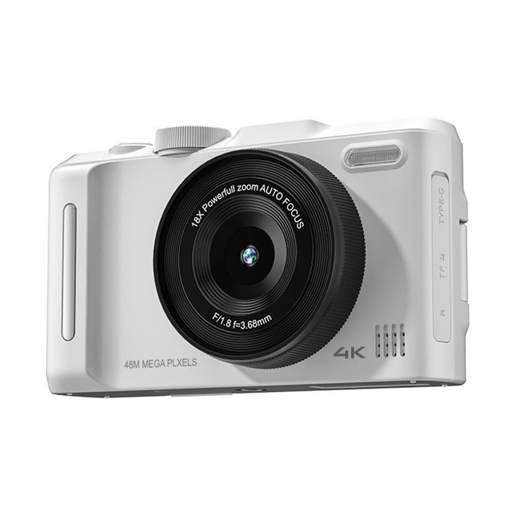 DX9 48MP 4K 3 inch HD LCD Flip Screen Retro Style CCD Mirrorless Digital Camera