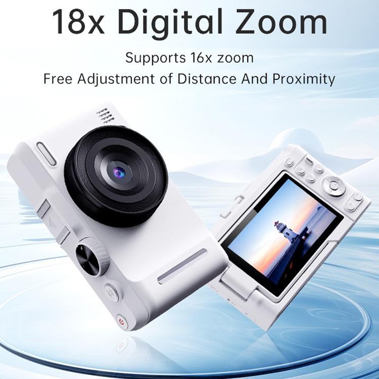 DX9 48MP 4K 3 inch HD LCD Flip Screen Retro Style CCD Mirrorless Digital Camera