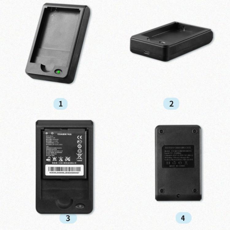 10pcs/Pack TDZ-01 3 in 1 Portable WiFi Battery Charger for M21G / M29HG / M26HG, with 50cm Charging Cable