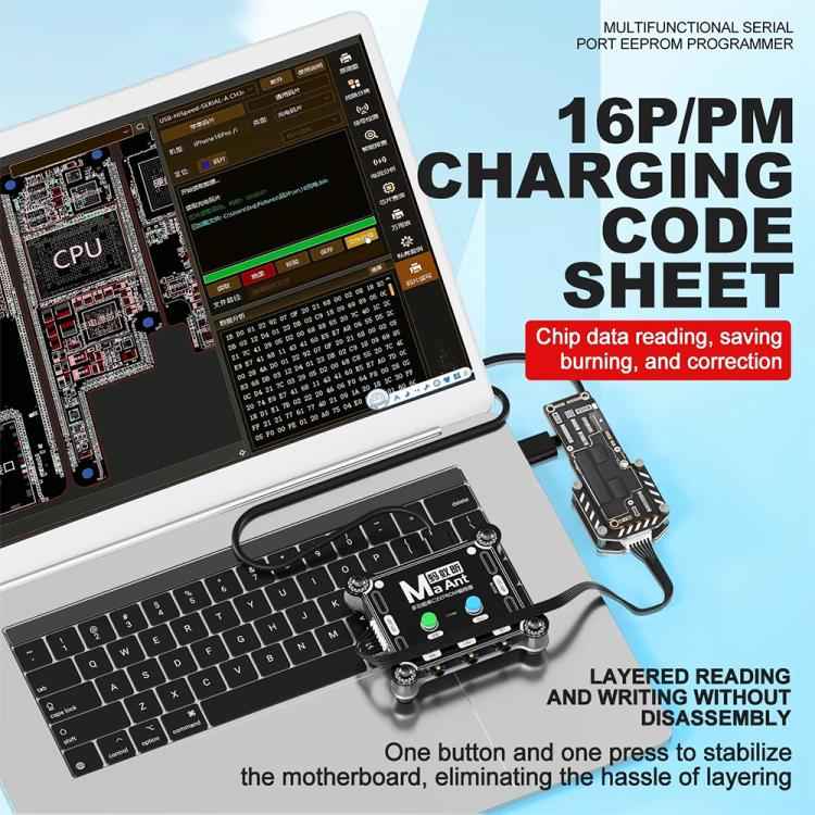 MaAnt E1 Multifunctional Serial Port EEPROM Programmer, Only Programmer, 16 Pro/16 Pro Max IC Module, Programmer+16 Pro/Pro Max IC module