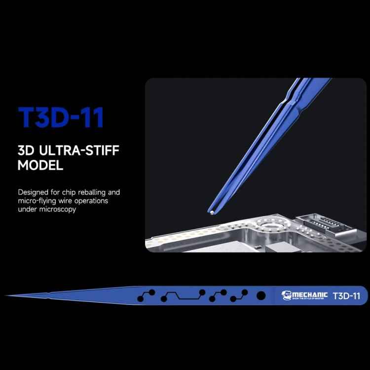 Mechanic Motherboard Flying Wire Titanium Alloy Tweezers, T3D-11, Tia-11, Tia-16