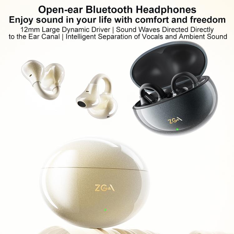ZGA GS25 Ear Clip Wireless Bluetooth Earphones, GS25