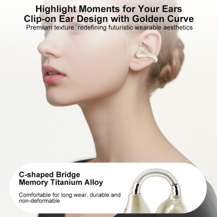 ZGA GS25 Ear Clip Wireless Bluetooth Earphones, GS25