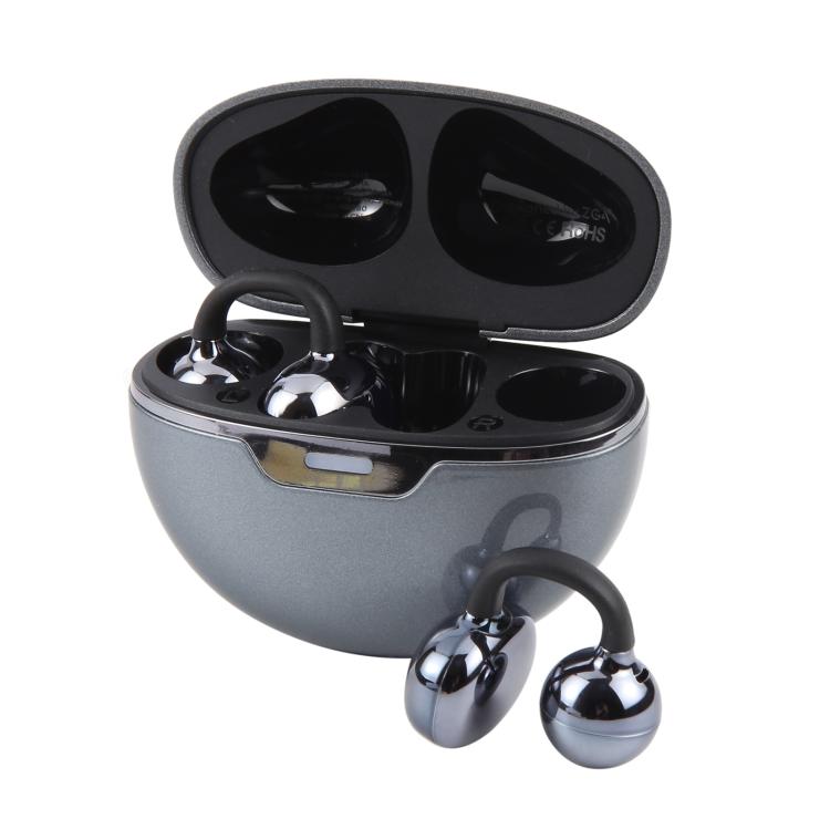 ZGA GS28 Ear Clip Wireless Bluetooth Earphones with Indicator Light, GS28