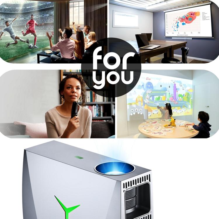 VIVIBRIGHT F40 1920x1080 4200 Lumens Portable Home Theater Wireless Smart Projector with Remote Control, Android Version, US Plug, UK Plug, AU Plug
