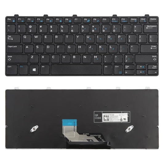 For Dell Latitude 13 3380 3180 3189 3190 343NN 0343NN US Version Laptop Keyboard, Not Compatible with Chromebook 11 3180 3189