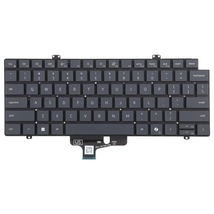 For Dell Pro 14 Plus PB14250 14255 Pro Max 14 Series US Version Laptop Keyboard
