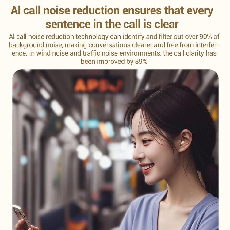 T26 True Wireless Sleep Noise Reduction In-Ear Bluetooth Earphones, T26