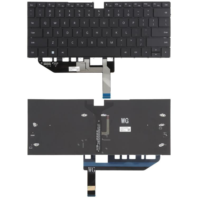 For Huawei Matebook X EUL-W19 EUL-W19P EUL-W29P EUL-WX9 US Version Backlit Laptop Keyboard