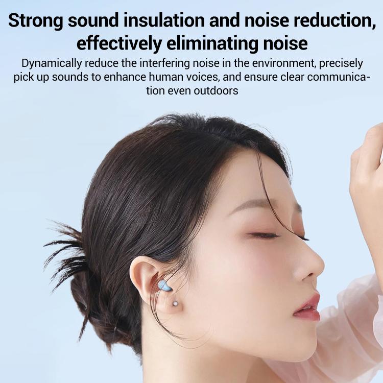 T20 Sleep Noise Reduction Mini Silicone In-Ear Bluetooth Earphones, T20