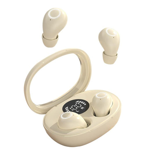 SK32 Digital Display Sleep Noise Reduction Ultra-Mini In-Ear Bluetooth Earphones, SK32
