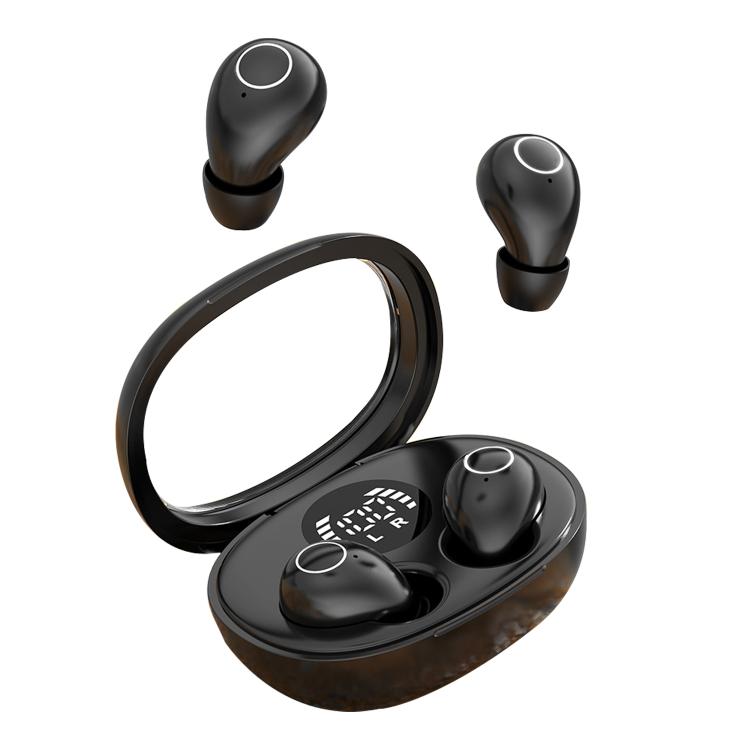 SK32 Digital Display Sleep Noise Reduction Ultra-Mini In-Ear Bluetooth Earphones, SK32