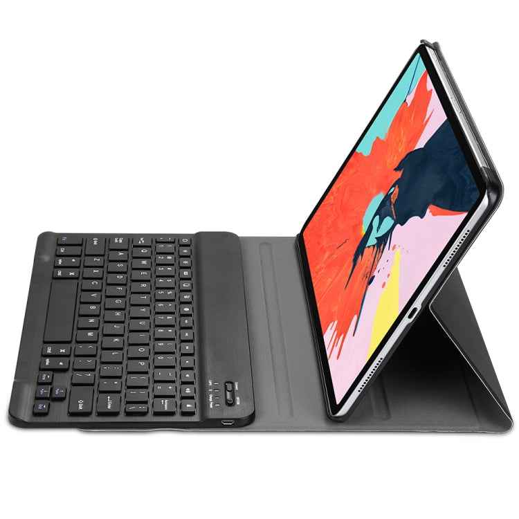 A098 Detachable Ultra-thin ABS Bluetooth Keyboard Protective Case for iPad Air 4 / Air 5 / Pro 11 inch 2022 / 2021 / 2020 / 2018, with Stand, A098