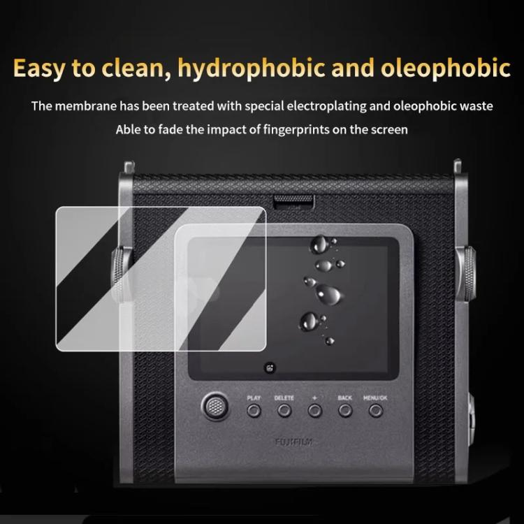 2pcs HD Anti-Scratch Anti-Fingerprint Tempered Glass Film, For FUJIFILM instax WIDE Evo, For FUJIFILM instax mini Evo