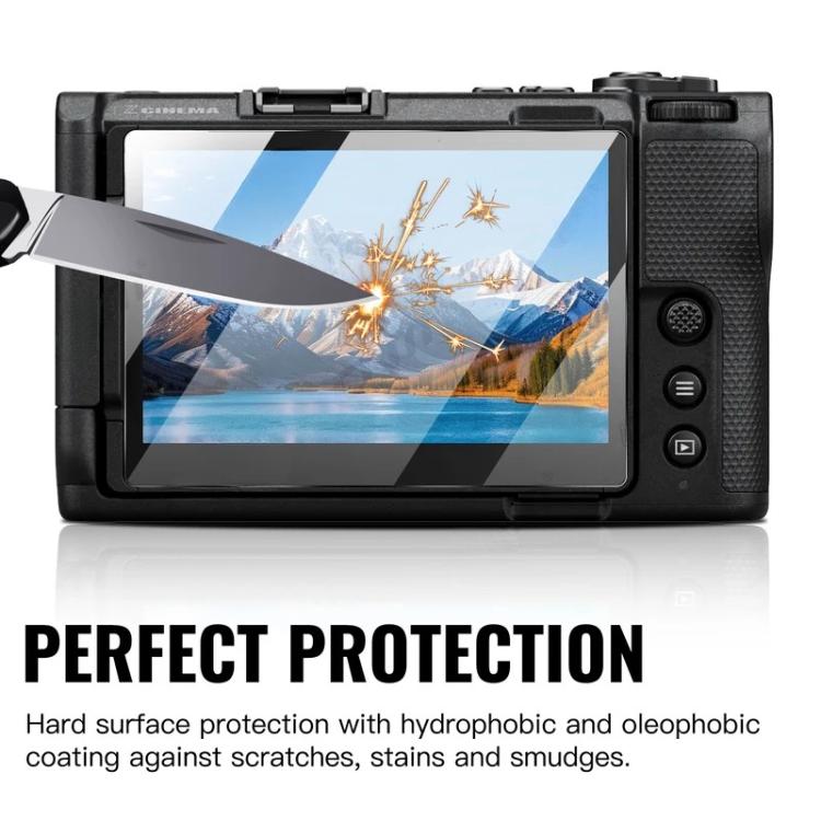 2pcs HD Anti-Scratch Anti-Fingerprint Tempered Glass Film, For Nikon ZR