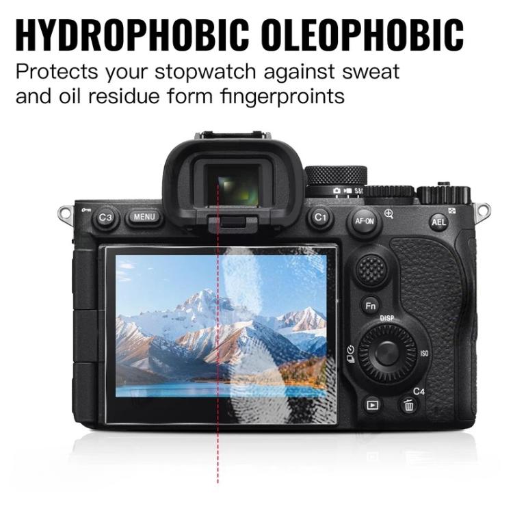 2pcs HD Anti-Scratch Anti-Fingerprint Tempered Glass Film, For Sony Alpha 7 V  / ILCE-7M5