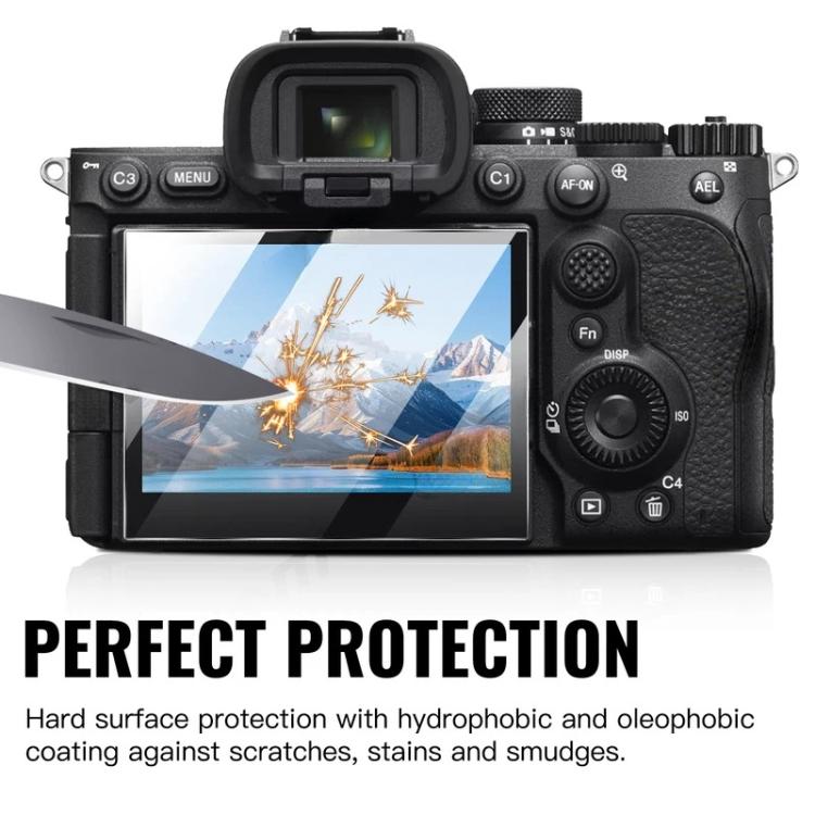 3pcs HD Anti-Scratch Anti-Fingerprint Tempered Glass Film, For Sony Alpha 7 V  / ILCE-7M5