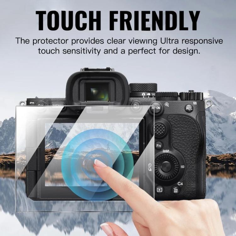 HD Anti-Scratch Anti-Fingerprint Tempered Glass Film, For Sony Alpha 7 V  / ILCE-7M5