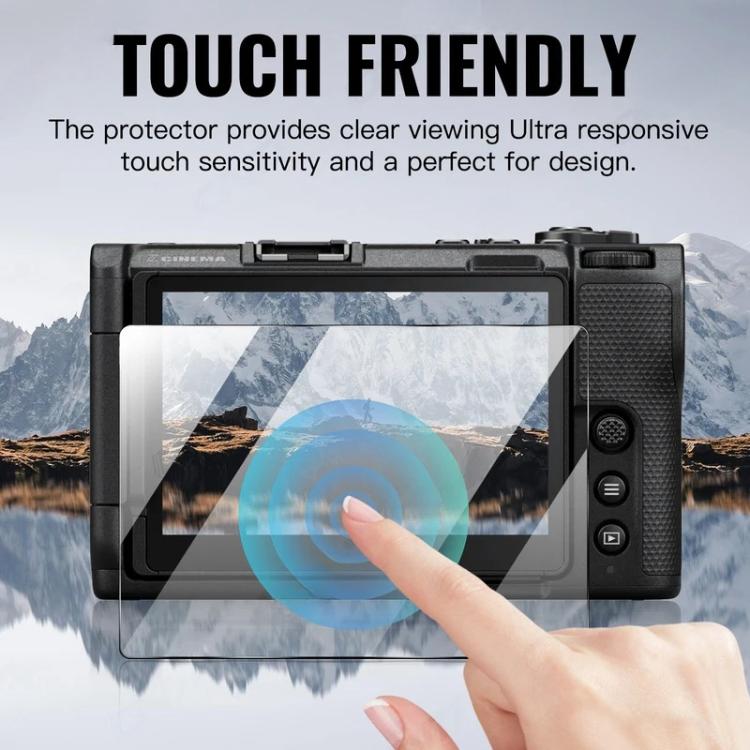 3pcs HD Anti-Scratch Anti-Fingerprint Tempered Glass Film, For Nikon ZR