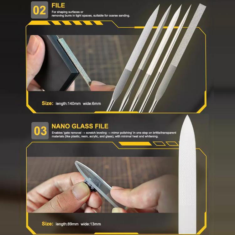 JAKEMY JM-Z28 Multi-function Polishing Deburring Accessory Set, JAKEMY JM-Z28