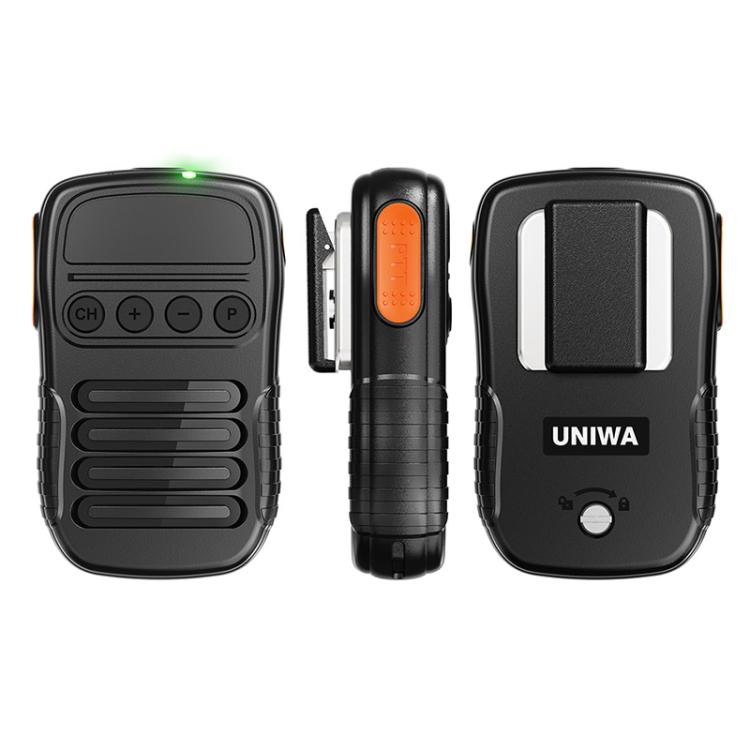 UNIWA BM008 BT5.2 Wireless Handheld Intercom PTT Microphone Walkie Talkie