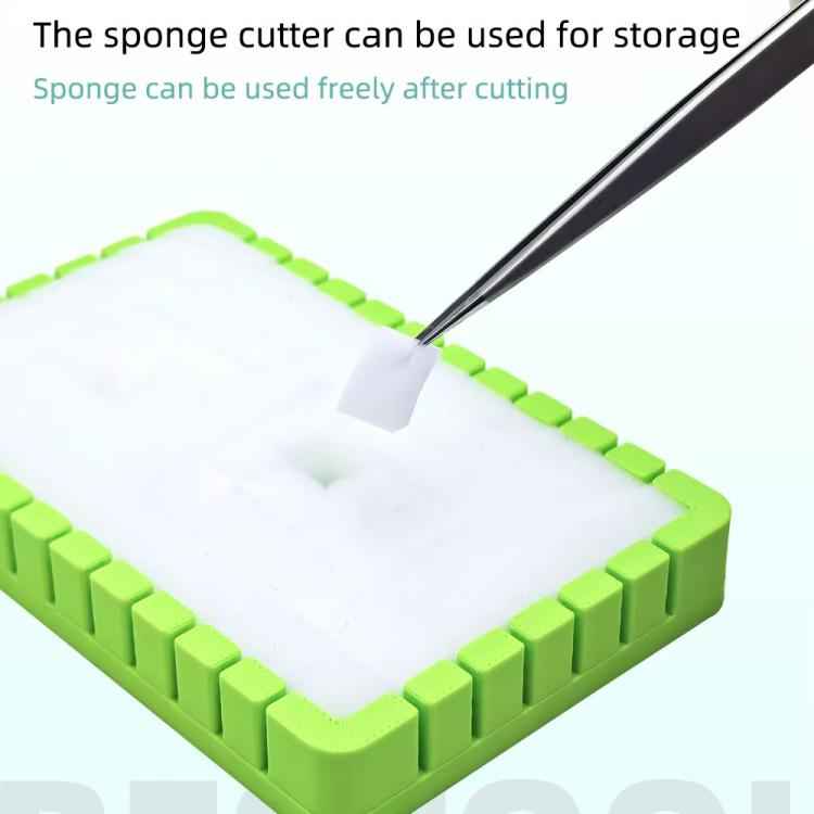 BEST BST-QJ3 Nano Sponge Cutting Storage Box with 10 Sponge Sheets, BEST BST-QJ3