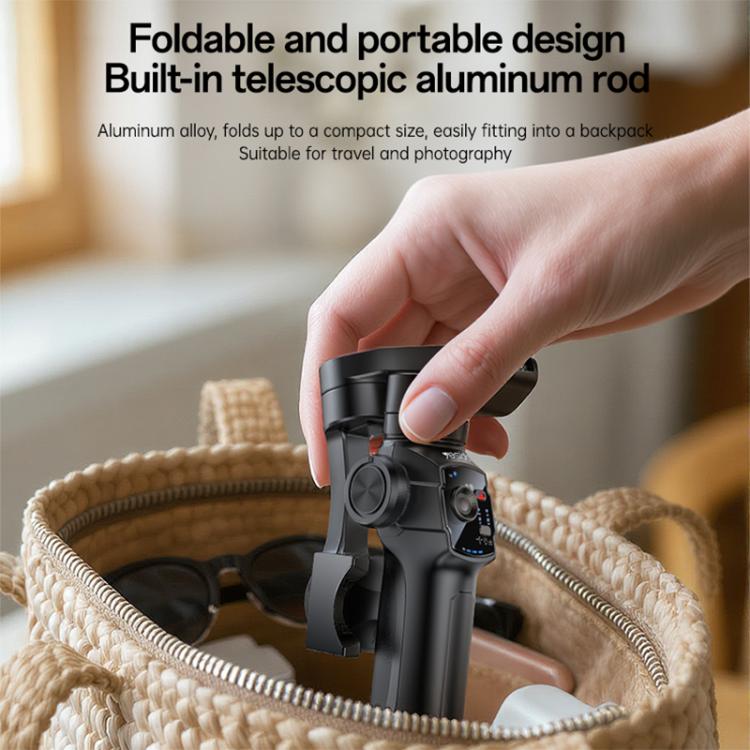 Yesido SF32 Pro Telescopic 3-Axis Gimbal Selfie Stick with AI Module, SF32 Pro