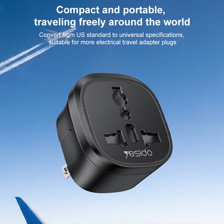 Yesido MC45 US / AU Plug Converter Travel Universal Adapter, MC45
