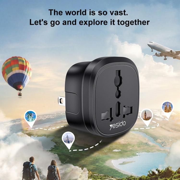Yesido MC45 US / AU Plug Converter Travel Universal Adapter, MC45